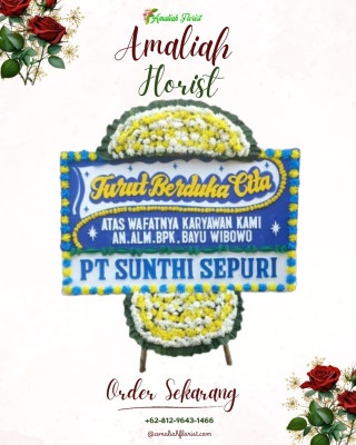 Papan Bunga Duka di 22 Ilir